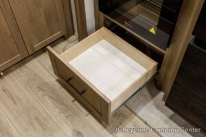 2027 Forest River Flagstaff Micro Lite 25FBD Couples Travel Trailer Interior Image