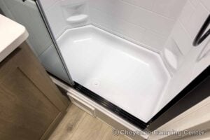 2027 Forest River Flagstaff Micro Lite 25FBD Couples Travel Trailer Interior Image