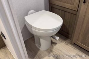 2027 Forest River Flagstaff Micro Lite 25FBD Couples Travel Trailer Interior Image