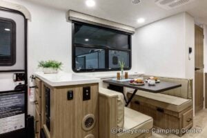 2027 Forest River Flagstaff Micro Lite 25FBD Couples Travel Trailer Interior Image