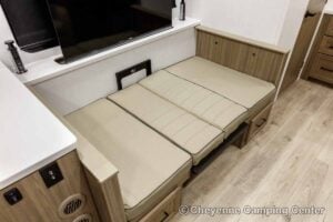 2027 Forest River Flagstaff Micro Lite 25FBD Couples Travel Trailer Interior Image