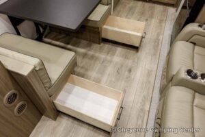 2027 Forest River Flagstaff Micro Lite 25FBD Couples Travel Trailer Interior Image