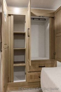 2027 Forest River Flagstaff Micro Lite 25FBD Couples Travel Trailer Interior Image