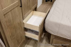 2027 Forest River Flagstaff Micro Lite 25FBD Couples Travel Trailer Interior Image