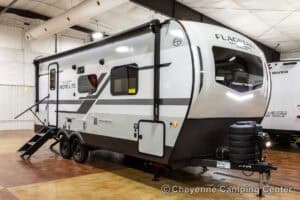 2026 Forest River Flagstaff Micro Lite 25FBLS Couples Travel Trailer Exterior Image