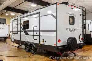 2026 Forest River Flagstaff Micro Lite 25FBLS Couples Travel Trailer Exterior Image
