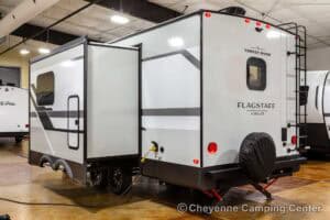 2026 Forest River Flagstaff Micro Lite 25FBLS Couples Travel Trailer Exterior Image