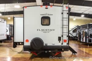 2026 Forest River Flagstaff Micro Lite 25FBLS Couples Travel Trailer Exterior Image