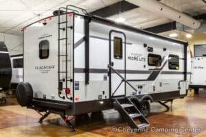 2026 Forest River Flagstaff Micro Lite 25FBLS Couples Travel Trailer Exterior Image