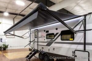 2026 Forest River Flagstaff Micro Lite 25FBLS Couples Travel Trailer Exterior Image