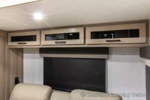 2026 Forest River Flagstaff Micro Lite 25FBLS Couples Travel Trailer Interior Image