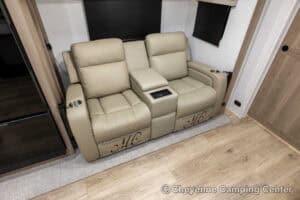 2026 Forest River Flagstaff Micro Lite 25FBLS Couples Travel Trailer Interior Image
