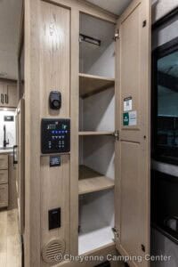 2026 Forest River Flagstaff Micro Lite 25FBLS Couples Travel Trailer Interior Image