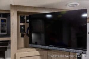 2026 Forest River Flagstaff Micro Lite 25FBLS Couples Travel Trailer Interior Image