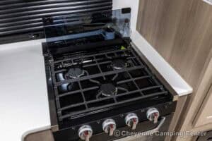 2026 Forest River Flagstaff Micro Lite 25FBLS Couples Travel Trailer Interior Image