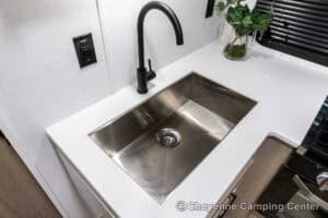 2026 Forest River Flagstaff Micro Lite 25FBLS Couples Travel Trailer Interior Image