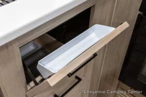 2026 Forest River Flagstaff Micro Lite 25FBLS Couples Travel Trailer Interior Image