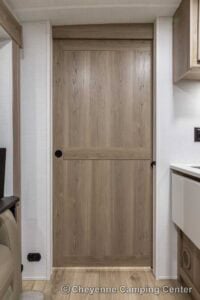 2026 Forest River Flagstaff Micro Lite 25FBLS Couples Travel Trailer Interior Image