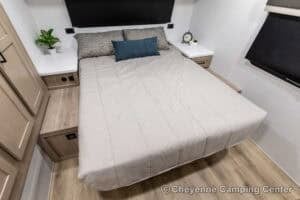 2026 Forest River Flagstaff Micro Lite 25FBLS Couples Travel Trailer Interior Image