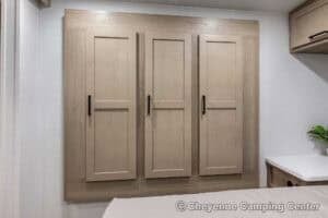 2026 Forest River Flagstaff Micro Lite 25FBLS Couples Travel Trailer Interior Image