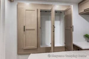 2026 Forest River Flagstaff Micro Lite 25FBLS Couples Travel Trailer Interior Image