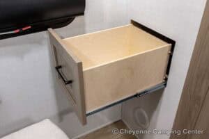 2026 Forest River Flagstaff Micro Lite 25FBLS Couples Travel Trailer Interior Image