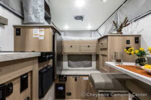 2026 Palomino BackPack SS-550 Pop-Up Truck Camper Interior Image