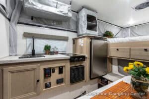 2026 Palomino BackPack SS-550 Pop-Up Truck Camper Interior Image
