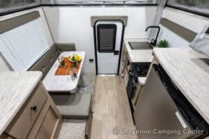 2026 Palomino BackPack SS-550 Pop-Up Truck Camper Interior Image