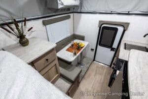 2026 Palomino BackPack SS-550 Pop-Up Truck Camper Interior Image