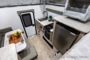2026 Palomino BackPack SS-550 Pop-Up Truck Camper Interior Image