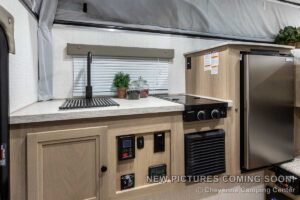 2027 Palomino BackPack SS-550 Pop-Up Truck Camper Interior Image