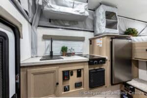 2026 Palomino BackPack SS-550 Pop-Up Truck Camper Interior Image