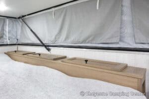 2026 Palomino BackPack SS-550 Pop-Up Truck Camper Interior Image