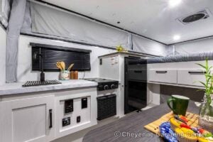 2027 Palomino BackPack SS-550 Pop-Up Truck Camper Interior Image