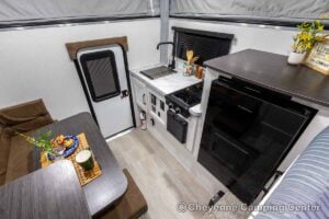 2027 Palomino BackPack SS-550 Pop-Up Truck Camper Interior Image