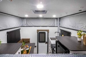 2027 Palomino BackPack SS-550 Pop-Up Truck Camper Interior Image