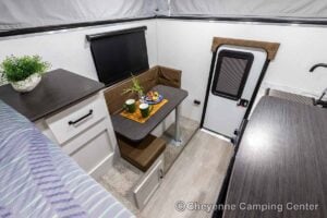 2027 Palomino BackPack SS-550 Pop-Up Truck Camper Interior Image