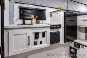 2027 Palomino BackPack SS-550 Pop-Up Truck Camper Interior Image