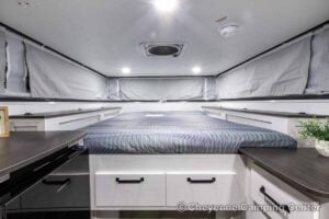 2027 Palomino BackPack SS-550 Pop-Up Truck Camper Interior Image