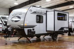 2026 Forest River Cherokee Wolf Pup Black Label 16KHWBL Small Camper Exterior Image
