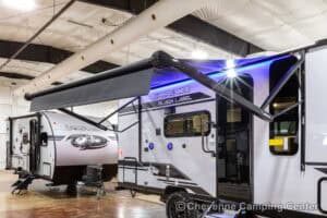 2026 Forest River Cherokee Wolf Pup Black Label 16KHWBL Small Camper Exterior Image