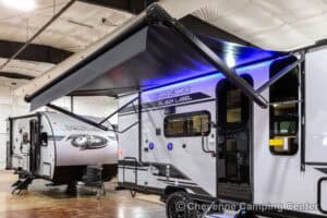 2026 Forest River Cherokee Wolf Pup Black Label 16KHWBL Small Camper Exterior Image