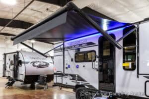 2026 Forest River Cherokee Wolf Pup Black Label 16KHWBL Small Camper Exterior Image