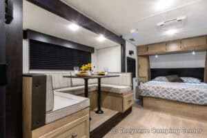 2026 Forest River Cherokee Wolf Pup Black Label 16KHWBL Small Camper Interior Image