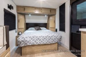 2027 Forest River Cherokee Wolf Pup Black Label 16KHWBL Small Camper Interior Image