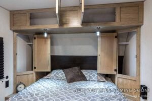 2027 Forest River Cherokee Wolf Pup Black Label 16KHWBL Small Camper Interior Image