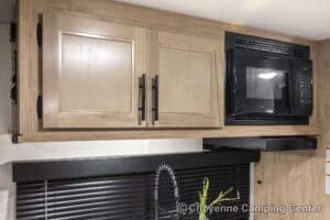 2026 Forest River Cherokee Wolf Pup Black Label 16KHWBL Small Camper Interior Image