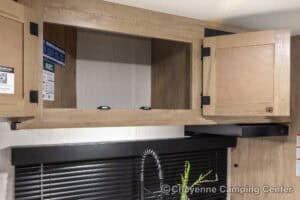 2026 Forest River Cherokee Wolf Pup Black Label 16KHWBL Small Camper Interior Image
