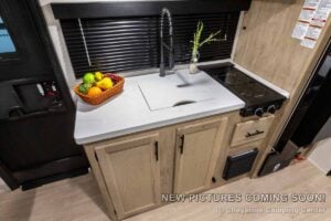 2027 Forest River Cherokee Wolf Pup Black Label 16KHWBL Small Camper Interior Image